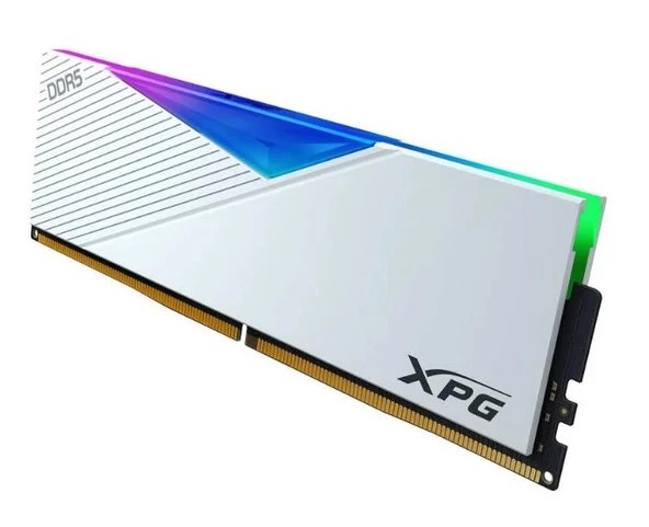 XPG Lancer Beyaz RGB DDR5-6000Mhz CL30 32GB (2x16GB) Dual Kit (30-40-40) 1.35V - Resim 2