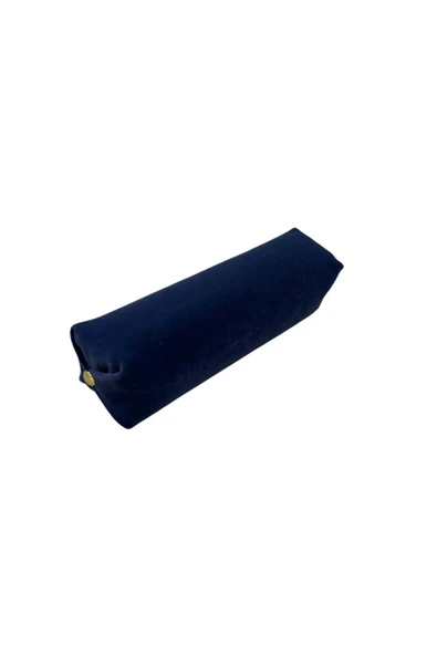 Süet Kumaş Lacivert Renk 20 Cm Rulo Takı Yastığı - 1