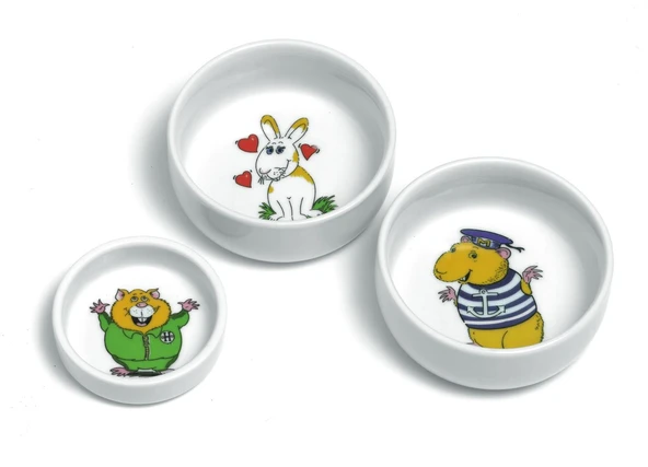 Karlıe Seramik Gine Pig Mama Kabı 300ml ürün görseli