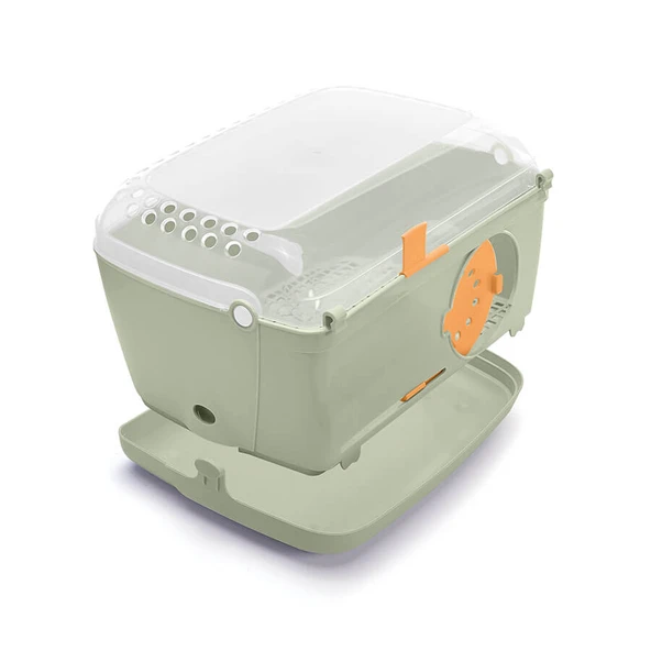 Imac Sweet Home Gine Pig Ve Tavşan Evi Gri 3-lü 37x26x22cm - 3