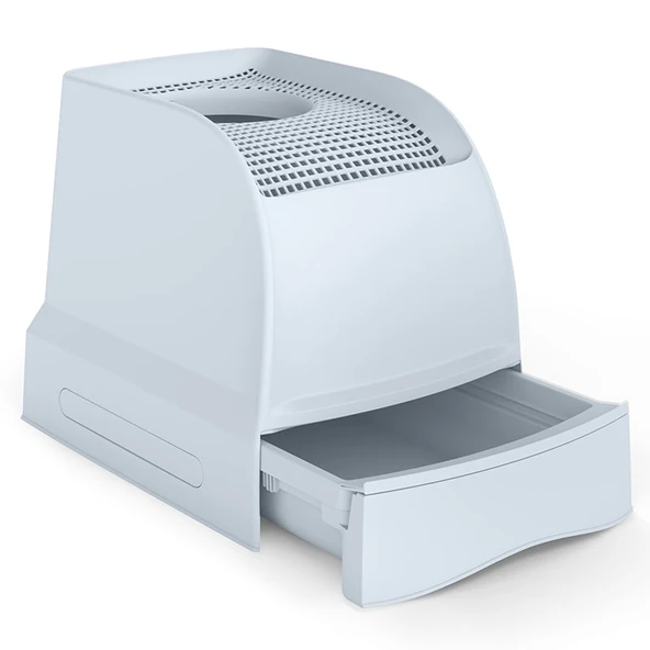 Imac Frıda - New Üstten Girişli Kedi Tuvaleti Bej 56x40x43,5cm ürün görseli