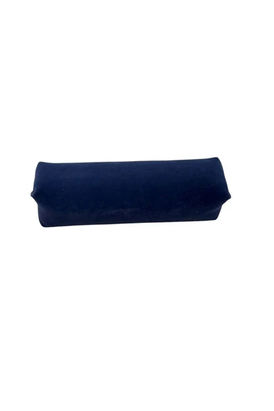 Süet Kumaş Lacivert Renk 20 Cm Rulo Takı Yastığı - 3