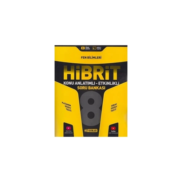 Hız/8.Sınıf Hibrit Fen Bilgisi Soru Bankası ürün görseli