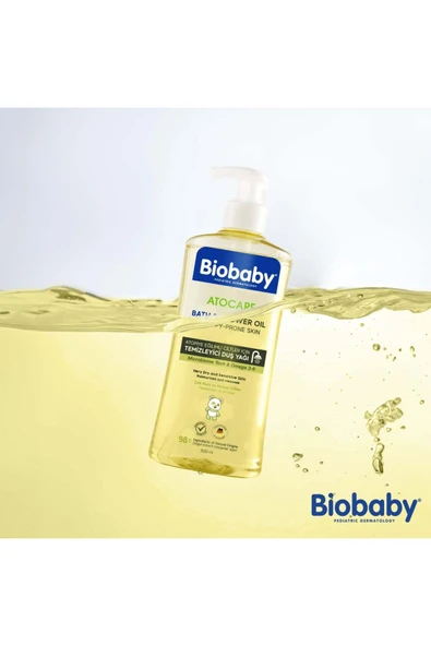 Biobaby Atocare Atopiye Eğilimli Ciltler İçin Temizleyici Duş Yağı 500ml - Resim 3