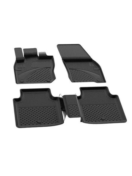 Sahler Volkswagen Tayron  2025 ve Sonrası 4.5D Paspas Rizline 3D ALT Bagaj Havuzu Set - Resim 2