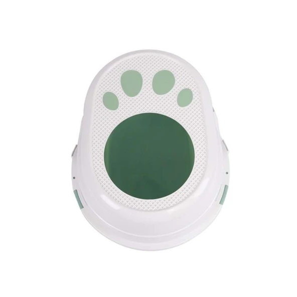 M-Pets Eco Tanta Üstten Girişli Kedi Tuvaleti 63x49x42 Cm Yeşil - Resim 3