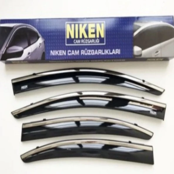 Nissan Xtrail Kromlu Cam Rüzgarlığı Niken 2023+ Sonrası uyumlu - Resim 3