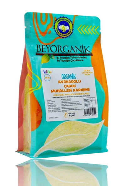 AVAKADOLU ÇABUK MUHALLEBİ KARIŞIMI 200GR