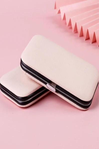 Paslanmaz Çelik 18in1 Manikür Pedikür Seti Profesyonel Tırnak Bakım Seti Çelik Tırnak Kesici - 7