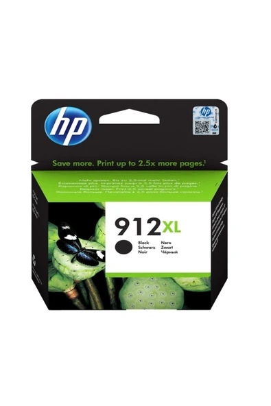 912xl 3yl84ae Orjinal Siyah Kartuş ürün görseli 1
