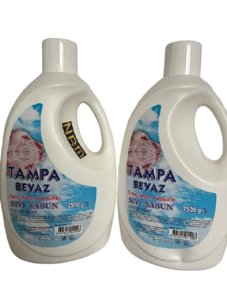 TAMPA BEYAZ Sıvı El Sabunu 2,5 lt 2 adet ürün görseli