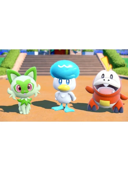 Nintendo Switch Pokemon Scarlet  Oyun - Resim 2