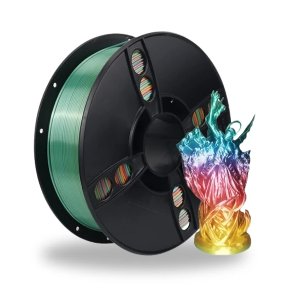 Kingroon PLA Silk Gökkuşağı Filament - 4