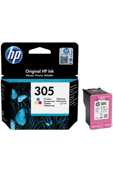 Hp 305 3ym60ae Orjinal Renkli Kartuş ürün görseli 1
