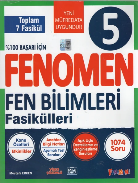 Fenomen 5. Sınıf Fen Bilimleri Fasikülü (7 Fasikül)