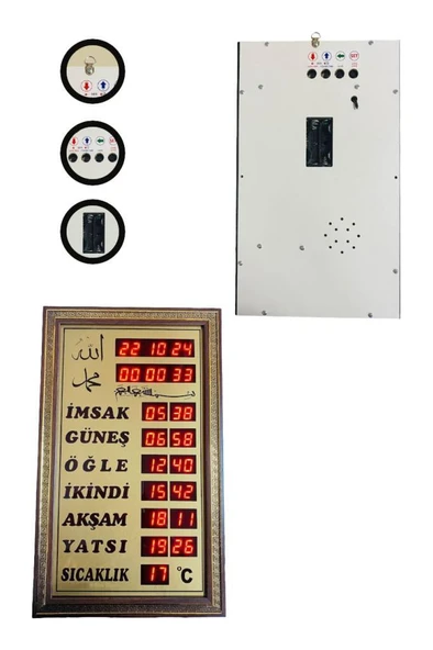 Lastvoice Vakitmatik Küçük Boy Dijital Cami İmsakiyesi - 2