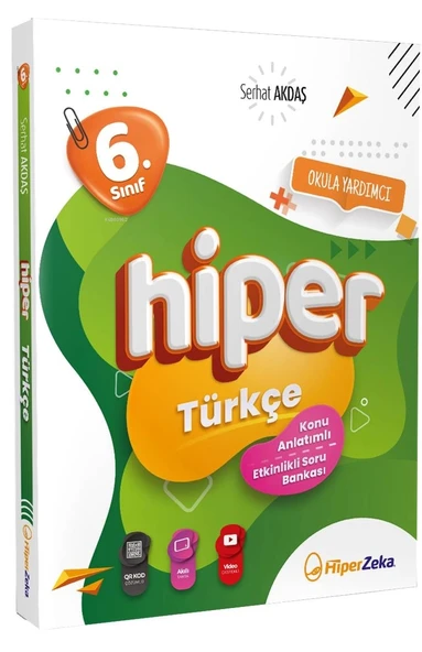 6.Sınıf Hiper Türkçe Konu Anlatımlı Soru Bankası Hiperzeka ürün görseli 1