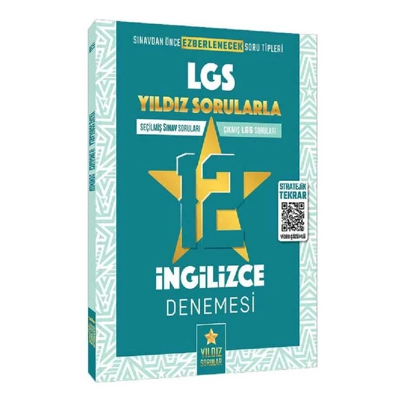 Lgs Yıldız Sorularla İngilizce 12 Denemesi