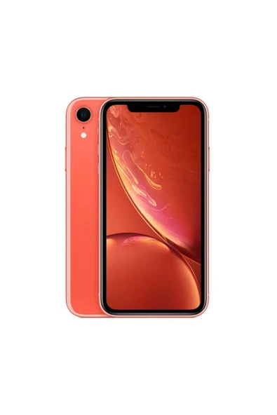 Yenilenmiş iPhone XR 128 GB Mercan A Kalite - 1