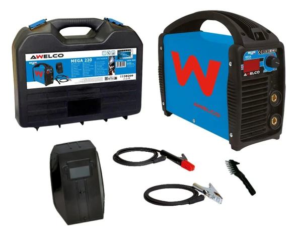 Awelco 62275 Mega 220 190 Amper Çantalı Elektrod İnverter Kaynak Makinası MMA ürün görseli