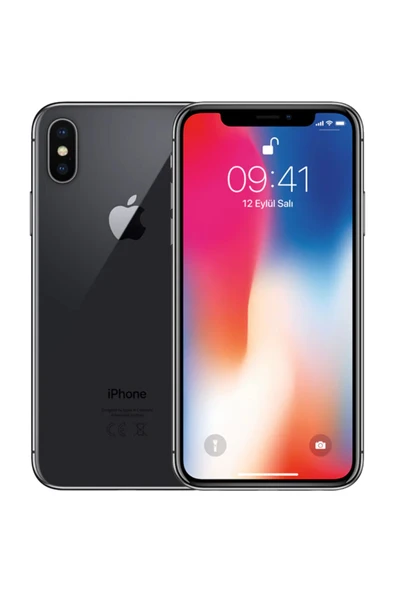 Yenilenmiş iPhone X 256 GB Silver Cep Telefonu (12 Ay Garantili) - B Kalite - 1