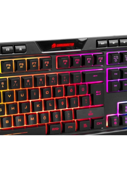 GameBooster G69K "Outlander" Rainbow Aydınlatmalı Membrane Oyun Klavyesi (GB-G69K) - 4