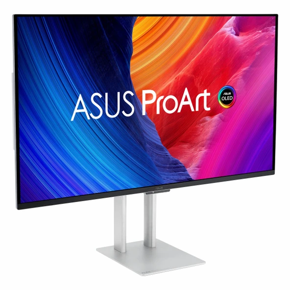 Asus ProArt PA32UCDM 31.5" 240Hz 0.1Ms HDMI+USB-C HDR UHD Adaptive-Sync OLED Pivot Vesa Monitör - Resim 2