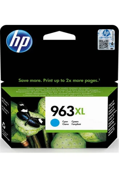 963xl Yüksek Kapasite Cyan Mavi Kartuş 3ja27a ürün görseli 1