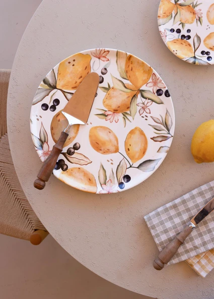 The Mia Limoncello Servis Tabağı 30 cm - Resim 2