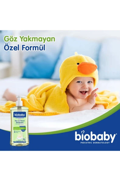 Biobaby Ultra Hassas Saç Ve Vücut Şampuanı 500 ml - Resim 3