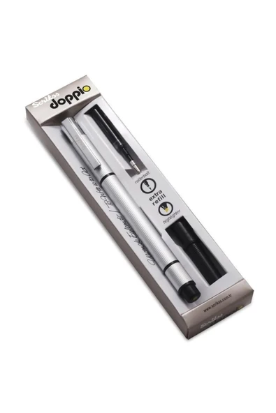 Scrikss Doppio Siyah Roller Sarı Fosforlu Özel Kutulu - 3