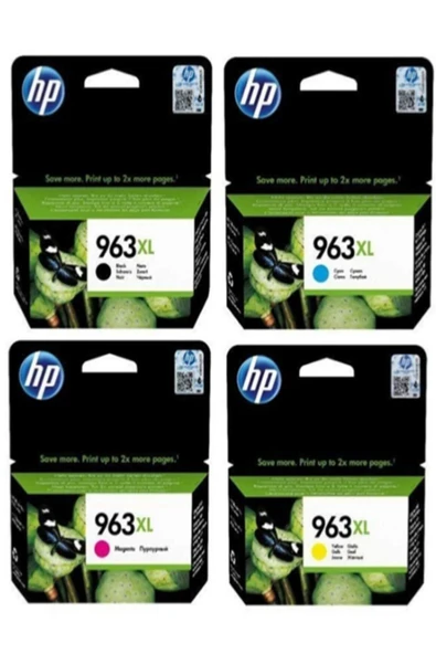 963xl Yüksek Kapasite 4'lü Set Kartuş Multipack ürün görseli 1