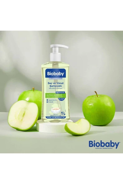Biobaby Ultra Hassas Saç Ve Vücut Şampuanı 500 ml - Resim 5