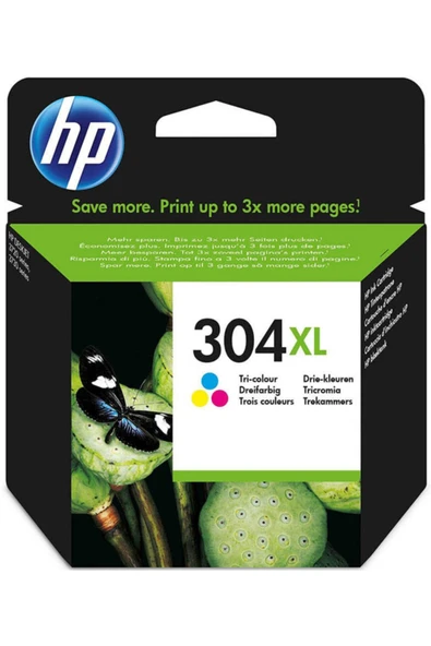HPZR Hp 304XL-N9K07AE Renkli Kartuş ürün görseli 1