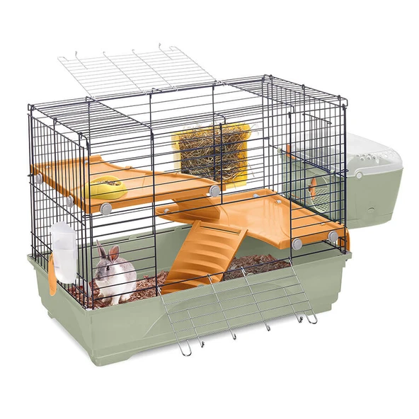 Imac Benny 80 Tavşan Kafesi 80x48,5x60cm ürün görseli 1