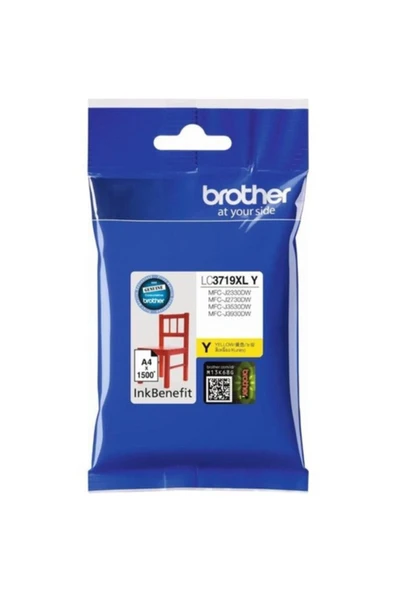 BROTHER Lc3719xly Mfc-j3930dw Için Sarı Kartuş 1500 Sayfa - 1