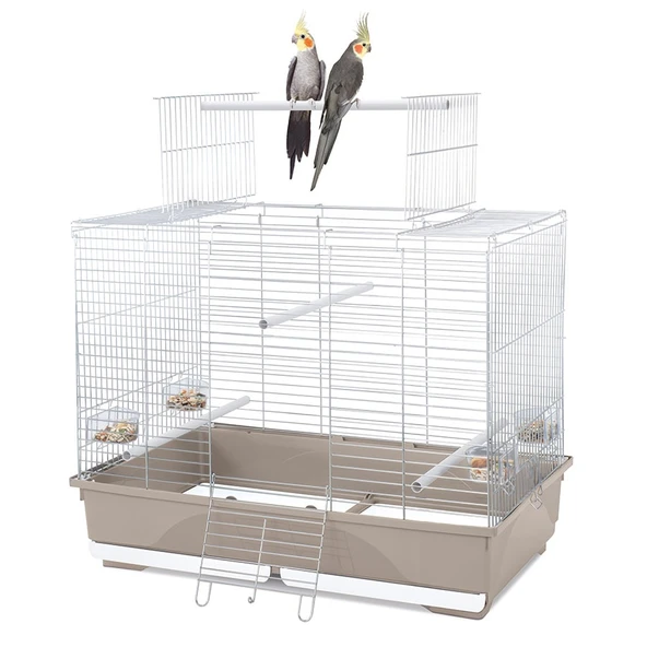 Imac Wılma Papağan Kafesi Bej/beyaz 79,5x48,5x64,5cm ürün görseli 1