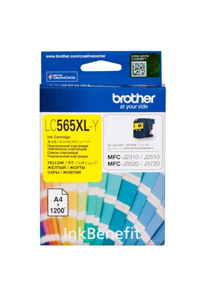 Lc565xl Sarı Orjinal Kartuş - Mfc-j3520 / Mfc-j3720 - Resim 2