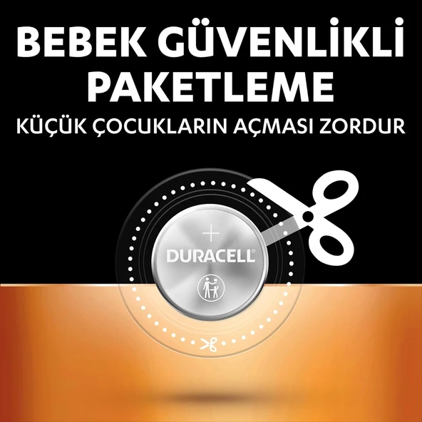 Duracell CR2032 Lityum Düğme Piller (4’lü Paket) 3V - 6