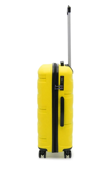 Artemis Polipropilen&Kırılmaz 2'li Valiz Seti Büyük&Kabin - Sarı - Resim 4