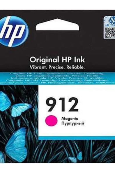 912 Magenta Kırmızı Kartuş 3YL78A ürün görseli 1