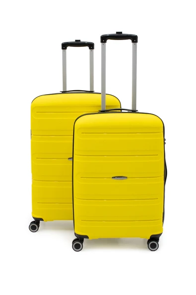 Artemis Polipropilen&Kırılmaz 2'li Valiz Seti Büyük&Orta - Sarı ürün görseli