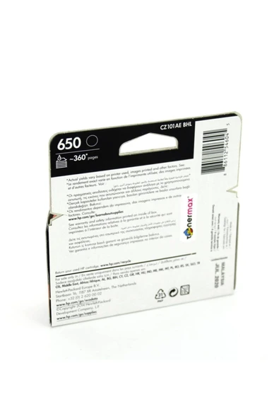650 Cz101a 1015 / 1515 / 1516 / 2545 / 2546 Orjinal Siyah Kartuş - 4