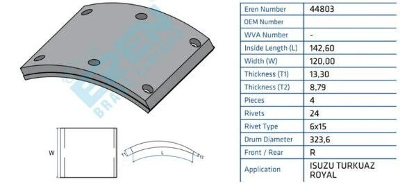 ISUZU TURKUAZ / ROYAL ÖN - ARKA ürün görseli