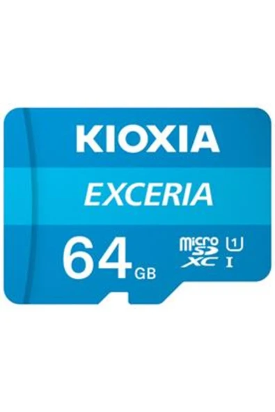 Kioxia 64 GB EXCERIA MICRO SDXC UHS-1 100MB/S (LMEX1L064GG2) - 1