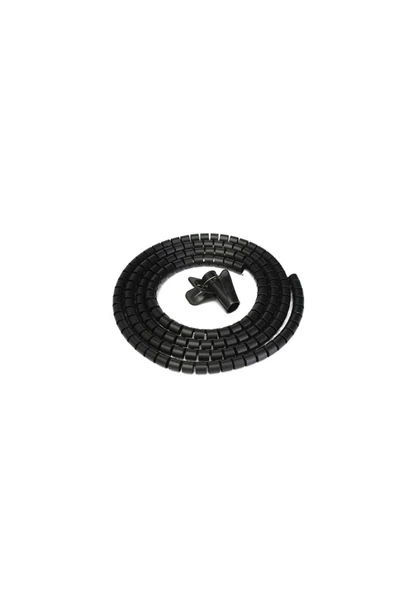 S-LINK SL-197 28mm, 20m Siyah Kablo Düzenleyici - Toplayıcı - 1