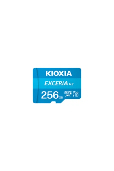 Kioxia 256 GB EXCERIA G2 MICRO SDXC UHS-1 100MB/S (LMEX2L256GG2) - 1