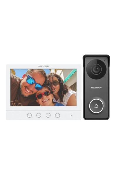 Hikvision DS-KIS213 4 telli HD Kitleri - 1