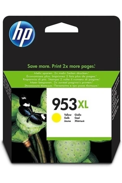 953Xl Yellow Sarı Yüksek Kapasite Kartuş F6U18Ae / Hp ürün görseli 1