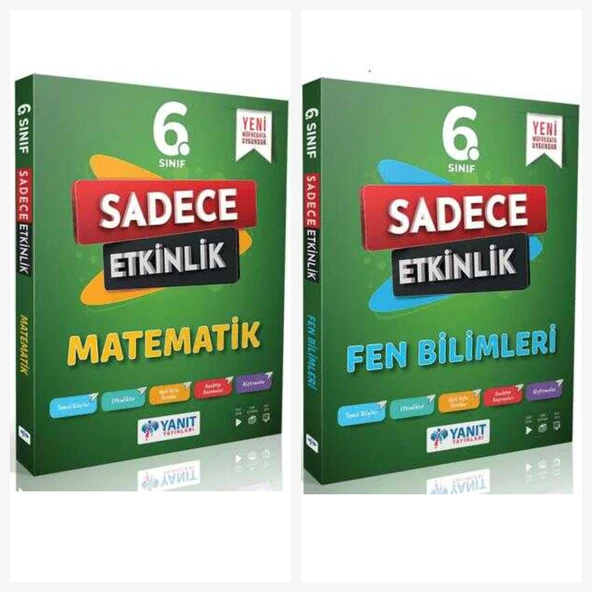 Yanıt 6. Sınıf Matematik & Fen Bilimleri Sadece Etkinlik